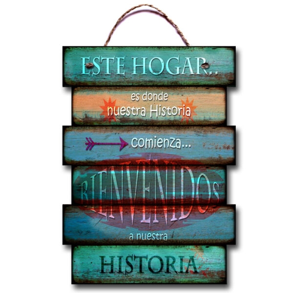 Carteles Vintage chicos S2 20X30cm con soga - Imagen 20