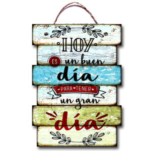 Carteles Vintage FRASES chicos S2 20X30cm con soga (copia)