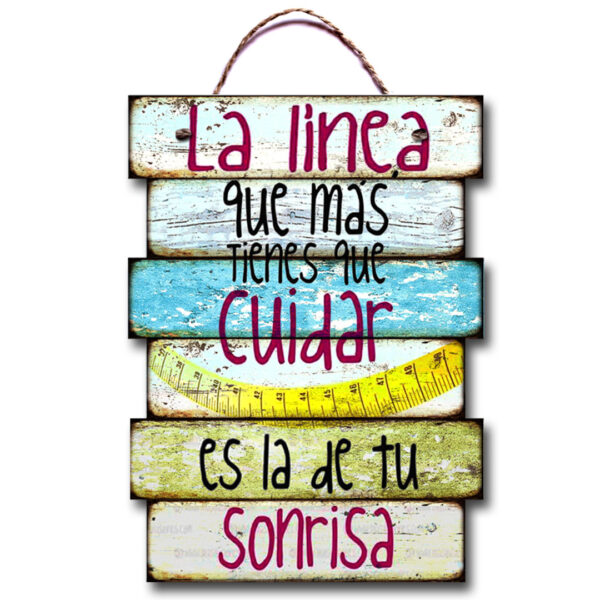 Carteles Vintage chicos S2 20X30cm con soga - Imagen 22