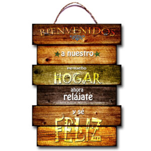 Carteles Vintage CASA  S3 29X40cm con soga