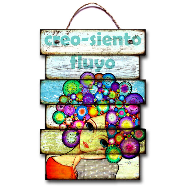 Carteles Vintage chicos S2 20X30cm con soga - Imagen 18