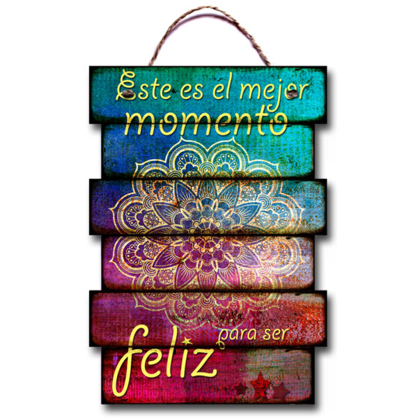 Carteles Vintage chicos S2 20X30cm con soga - Imagen 4