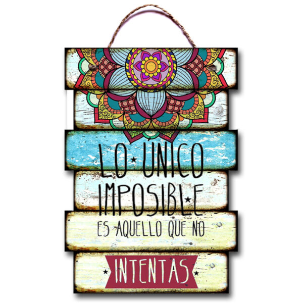 Carteles Vintage chicos S2 20X30cm con soga - Imagen 13