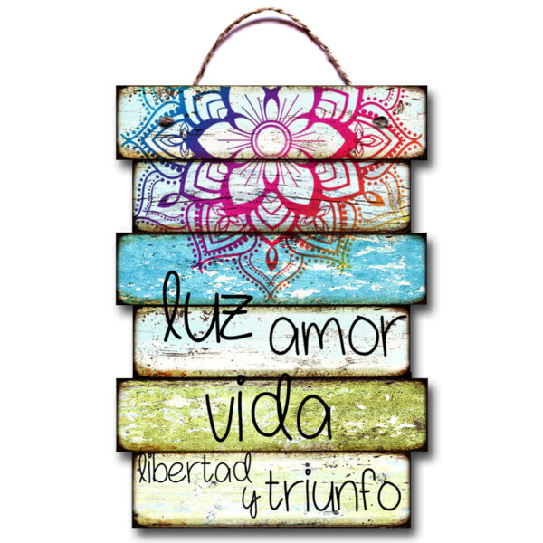 Carteles Vintage chicos S2 20X30cm con soga - Imagen 3