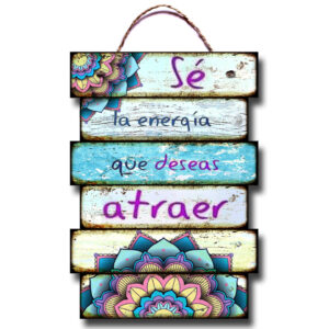 Carteles Vintage Místicos chicos S2 20X30cm con soga