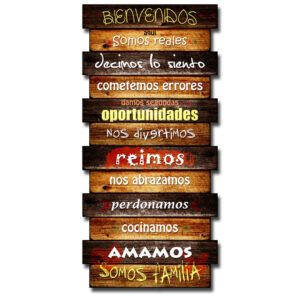 Cartel Bienvenidos Gigante