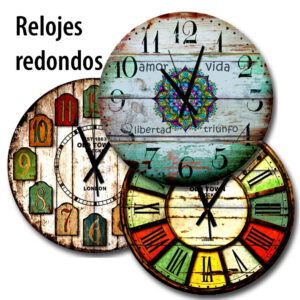 Reloj de Pared Grande 42 cm de diámetro  Vintage