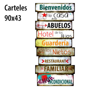 Carteles C4 43x90 cm