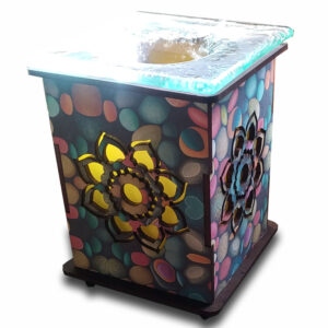 Hornillo Aromaterapia Mandala + Esencia de Regalo