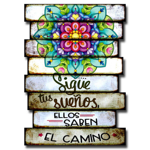 Carteles Frases Mandalas 43x60 cm - Imagen 2