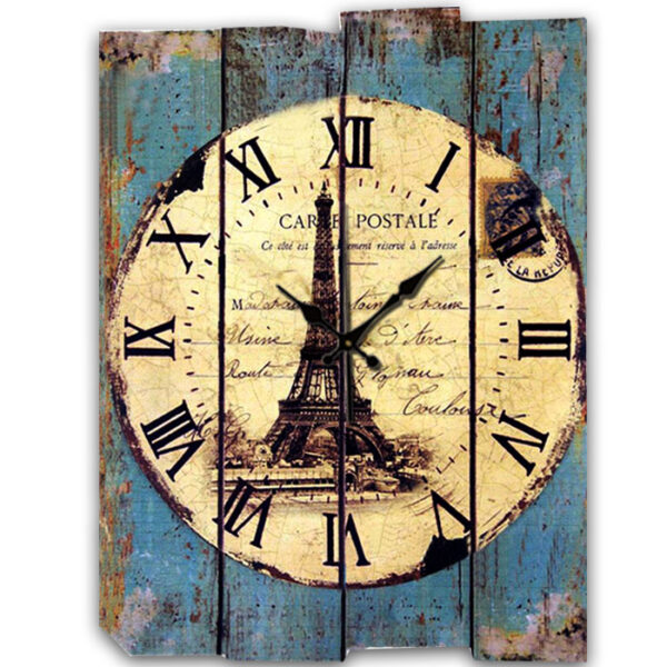 reloj rústico paris