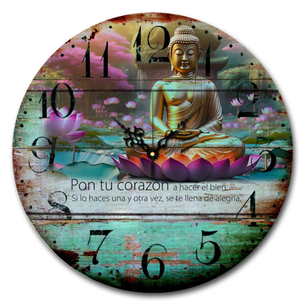 Reloj vintage Buda Pon tu corazón