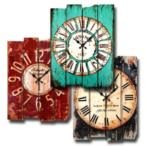 Relojes Rústicos Grandes 31x42cm