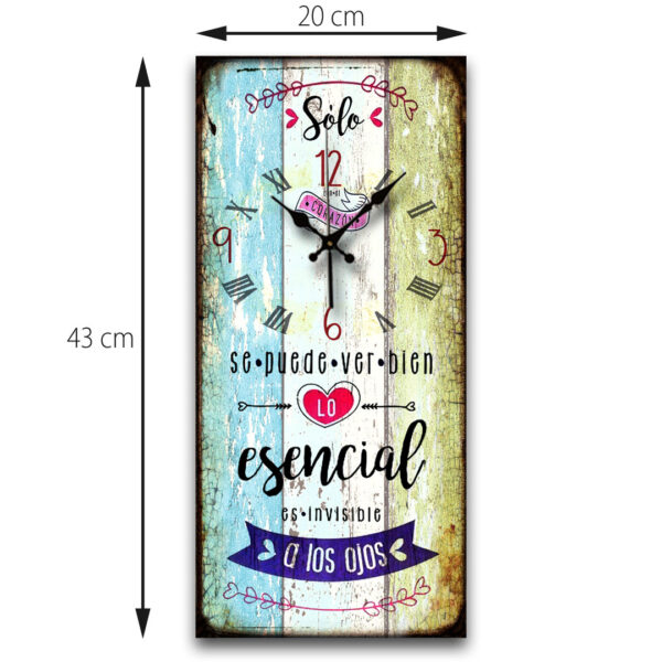 Reloj de Pared con frases y mandalas - Imagen 9