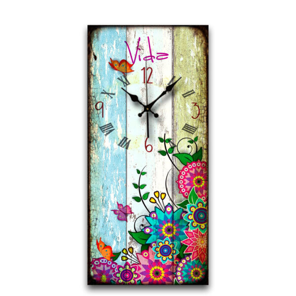 Reloj de Pared con frases y mandalas - Imagen 5