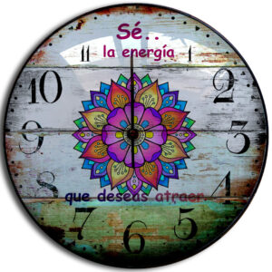 Relojes Vidrio bombé 30cm