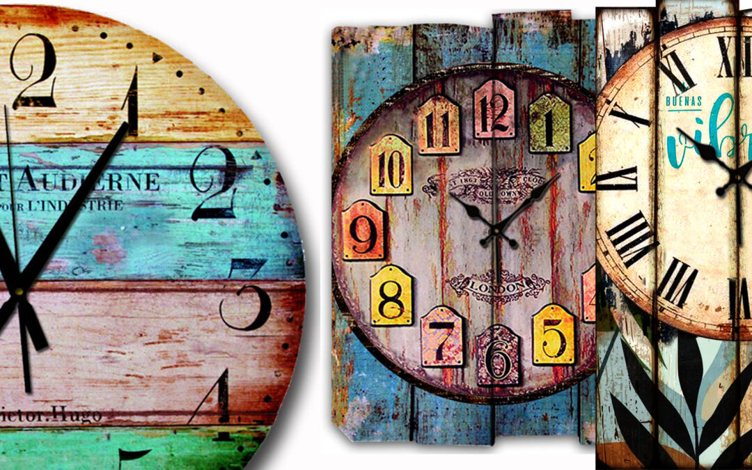 🕰 Tendencias en Relojes de Pared Vintage y Rústicos