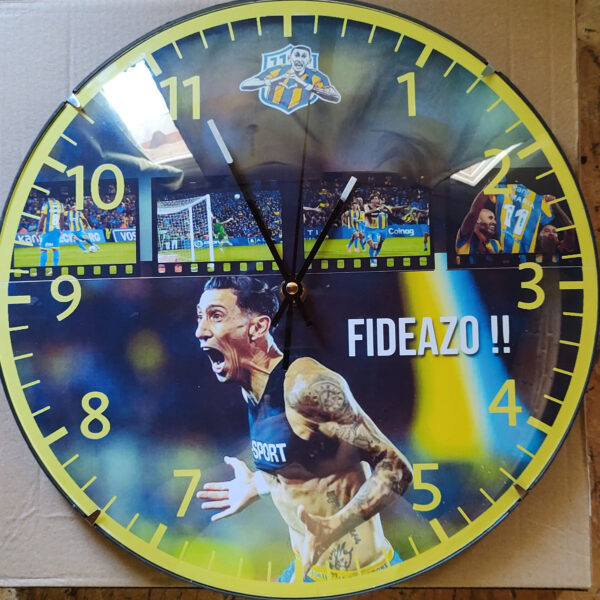 Reloj fútbol gol histórico Di María a Newell’s