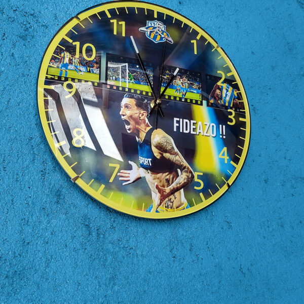 Reloj de Pared Ángel Di María “Fideazo” – 30 cm Rosario Central - Imagen 2