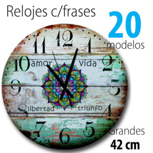 Relojes Grandes 42cm