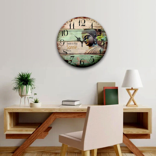 Reloj de Pared Gigante Místico 60cm Vintage - Imagen 6