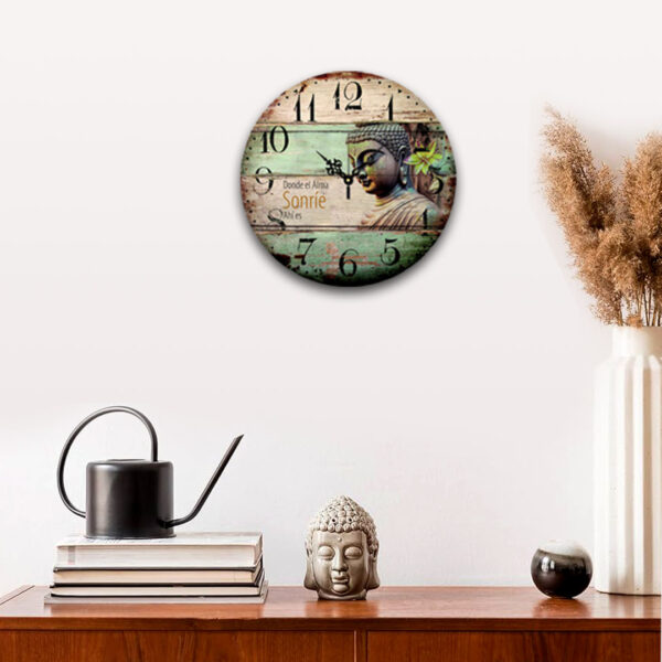 Reloj de Pared Gigante Místico 60cm Vintage - Imagen 5