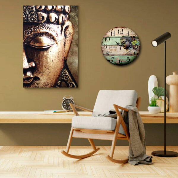 Reloj de Pared Gigante Místico 60cm Vintage - Imagen 8
