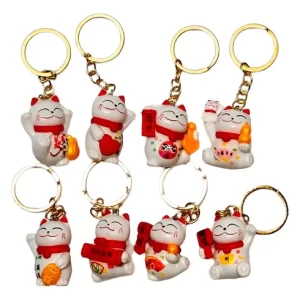 Llaveros Neko x 8